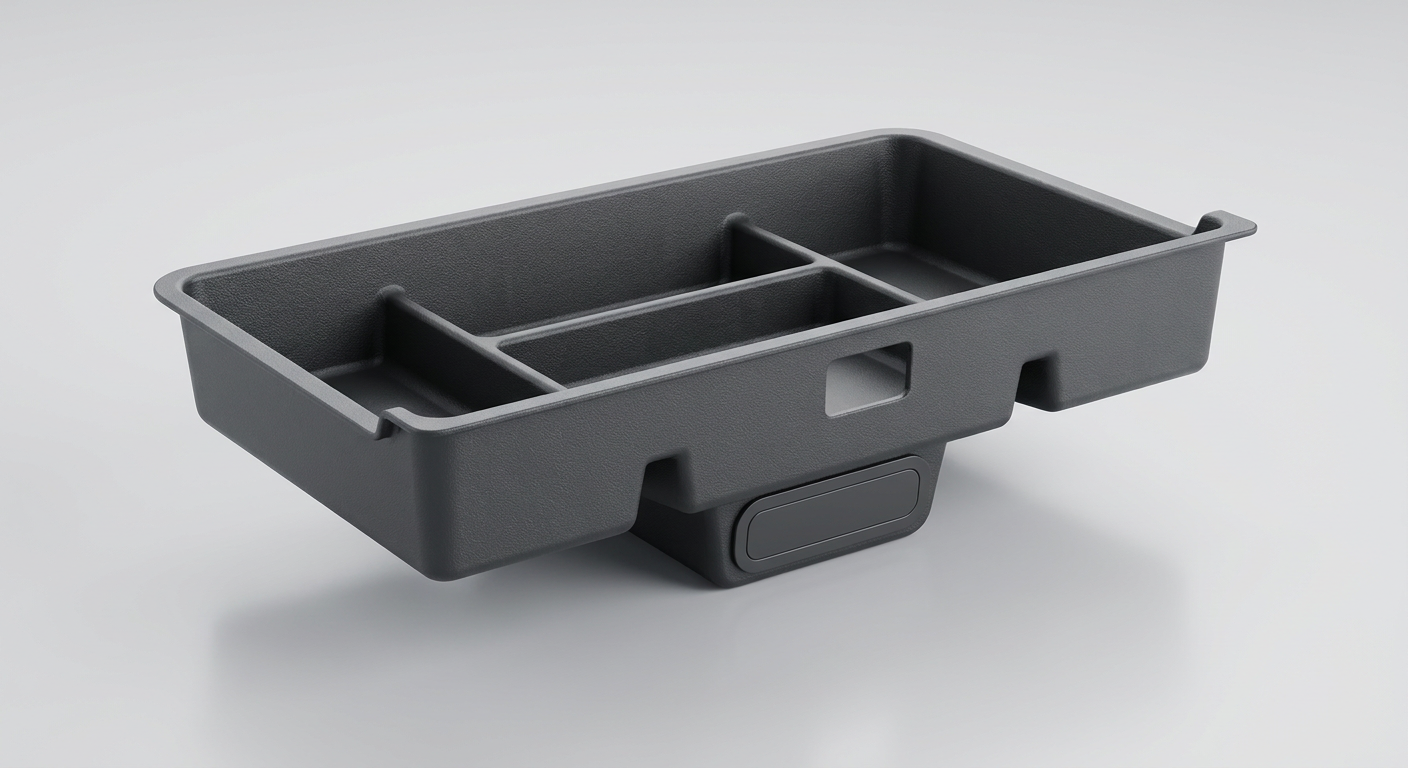 Spigen under-screen storage organizer for Tesla Model Y Juniper and Model 3 Highland
